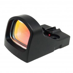 ROD15 MINI reflex sight with super compact housing and lens size as small as 23x16mm